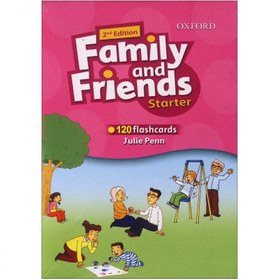 تصویر Family and Friends Starter flash cards فلش کارت 