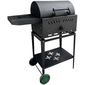 تصویر باربیکیو گازی زغالی گازاکس مدل 5040 کد 2100120001 barbeque 5040 cm gasax