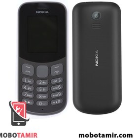 تصویر قاب گوشی Nokia 130 2017 مشکی Nokia 130 2017 Body Cover