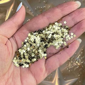 تصویر پولک ستاره طلایی 50 گرمی 