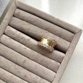 تصویر انگشتر طرح طلا 