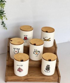 تصویر بانکه سرامیکی نوشته 