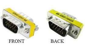 تصویر مبدل VGA BARREL دو سر نری 