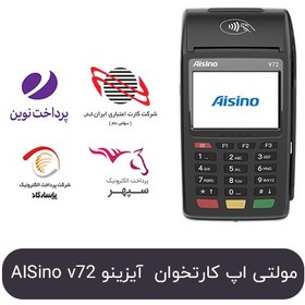 تصویر مولتی اپ کارتخوان آیزینو مدل AISino v72 بهمراه آموزش نصب 