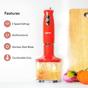 تصویر همزن و مخلوط کن جیپاس مدل GHB6136 Geepas GHB6136 400W Hand Blender