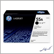 تصویر کارتریج پرینتر اچ‌پی مدل 55A رنگ مشکی 