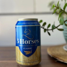 تصویر نوشیدنی دلستر تلخ کله اسبی 330 میلی قوطی اصل خارجی شل 24عددی Horsehead bitter dulster drink 330 ml, 24 cans, foreign origin, Shell