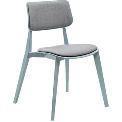 تصویر صندلی پلاستیکی با تشک کینگ نظری مدل P617A Nazari Restaurant Chair-King-P617A