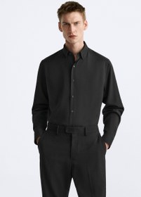 تصویر پیراهن مردانه زارا STRETCH SHIRT 