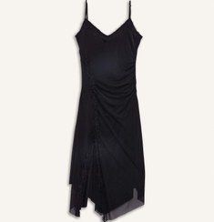 تصویر پیراهن زنانه مشکی دفکتو 