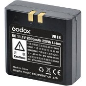 تصویر باتری فلاش اکسترنال گودکس VB18 مدل Godox VB18 Li-ion Battery 