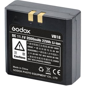 تصویر باتری فلاش اکسترنال گودکس VB18 مدل Godox VB18 Li-ion Battery 