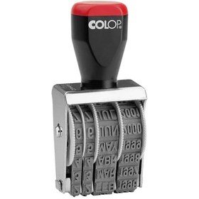 تصویر مهر تاریخ‌زن دستی انگلیسی کلوپ مدل Colop 09000 