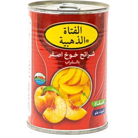 تصویر گلدن گرل کمپوت هلو کلیددار420گ 