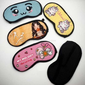 تصویر چشم بند خواب طرح دار 