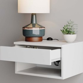 تصویر میز پاتختی مدل Nightstand 01 کاتن مدل 106267 