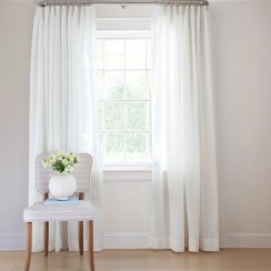 تصویر پرده حریر سفارشی الوئیز 