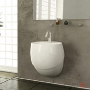 تصویر روشویی گلسار مدل گلوری نیم پایه 