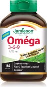 تصویر امگا 3 6 9 جیمسون 1200 میلی گرم (180 عددی) Jamieson Omega 3-6-9 180 Softgels