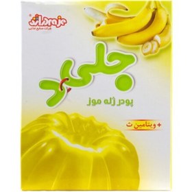 تصویر پودر ژله جلید دراژه با طعم موز - 5 عددی ژله جلید