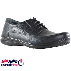 تصویر کفش چرم مدل گریدر بندی فرزین کد 3311 - سایزکفش 44 Farzin grader model leather shoes code 3311