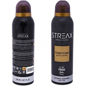 تصویر اسپری بدن مردانه 200 میل مدل Tom Ford استریکس Streax Tom Ford Body Spray 200 ml For Man