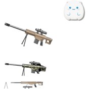 تصویر تفنگ اسنایپر تیرژله ای (Sniper Rifle) با دوربین و لوازم جانبی مدل M82A1 