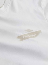 تصویر تی‌شرت گرافیکی یقه گرد برند Calvin Klein Graphic Crew Neck T-Shirt