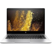 تصویر لپ‌تاپ HP EliteBook 845 G8، پردازنده Ryzen، حافظه داخلی 256 گیگابایت، رم 8 گیگابایت و صفحه‌نمایش 14 اینچ. 
