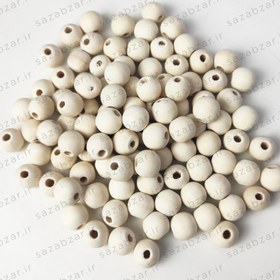 تصویر مهره چوبی قطر 15 میل 