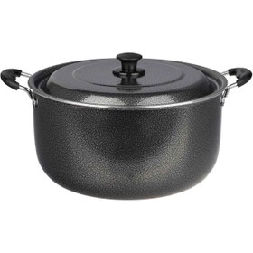 تصویر قابلمه تک سایز 38 درب فلزی عروس single size pot with 38 metal lids