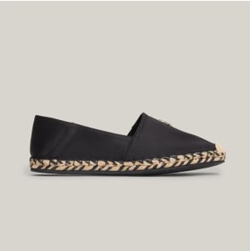 تصویر گیوه اورجینال برند Tommy hilfiger مدل Satin Flat Kadın Espadril کد 849645736 