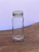 تصویر جار شیشه ای مک کارتی با درب فلزی آلمانی 