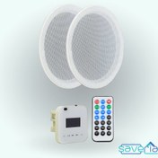 تصویر سیستم صوتی دیواری اقتصادی ۲ کانال مدل MP86 