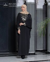 تصویر عبا زنانه مدل خورشید 