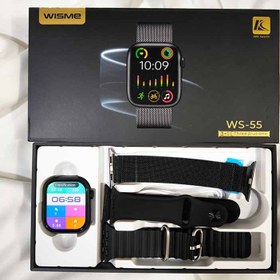 تصویر ساعت هوشمند طرح اپل واچ مدل WS-55 WS-55 Smartwatch