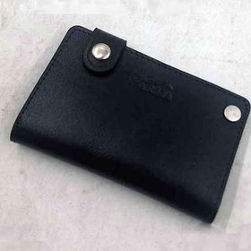 تصویر جا کارتی چرم 