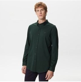 تصویر Lacoste پیراهن سبز باریک و مردانه 