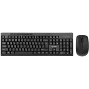 تصویر کیبورد و ماوس بی سیم فاطر مدل CWN-4000B Fater CWN-4000B Wireless Keyboard And Mouse