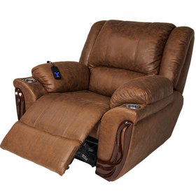 تصویر مبل یک نفره مدل ریلکسی برقی Orginal recliner sofa