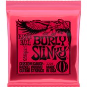 تصویر سیم گیتار الکتریک Ernie Ball Burly Slinky Nickel Wound 11-52 