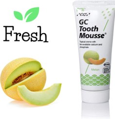 تصویر موس دندانی شرکت GC طعم طالبی ژل دندانی Gc