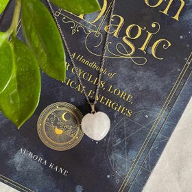 تصویر گردنبند قلب کوارتز 