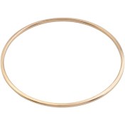 تصویر النگو طلا آیینه ای 1 میلیمتر 