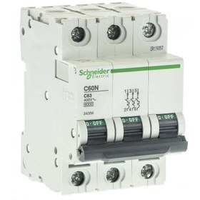 تصویر فیوز مينياتور سه پل63 آمپر کد 24356 