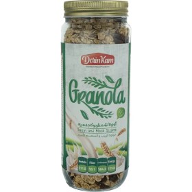 تصویر گرانولا کشمش و کنجد سیاه درین کام - 380 گرم 