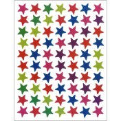 تصویر برچسب ستاره رنگی تشویقی بسته 10 عددی - کد 3 