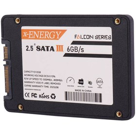 تصویر حافظه SSD اینترنال ایکس انرژی مدل Falcon ظرفیت 512 گیگابایت X-Energy Falcon 512GB