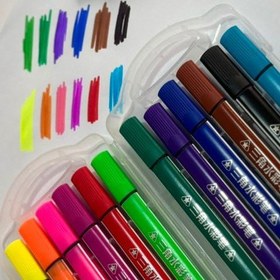 تصویر ماژیک رنگ آمیزی 12 رنگ 