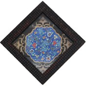 تصویر بشقاب میناکاری دیوارکوب 10 سانتی|کد 1DK13 